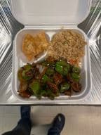 Best Pepper Steak Combo 青椒牛 in Taylorsville, UT